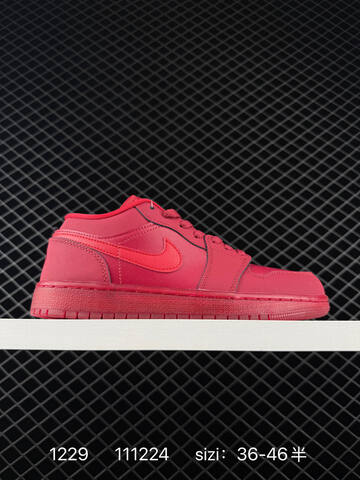 Jordan Air Jordan 1 Low Red EU 36-46 Sneaker - Unisex (BS-79949)