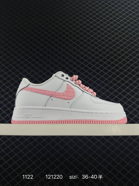 Nike Air Force 1 07 white pink EU 36-40 5 lifestyle
