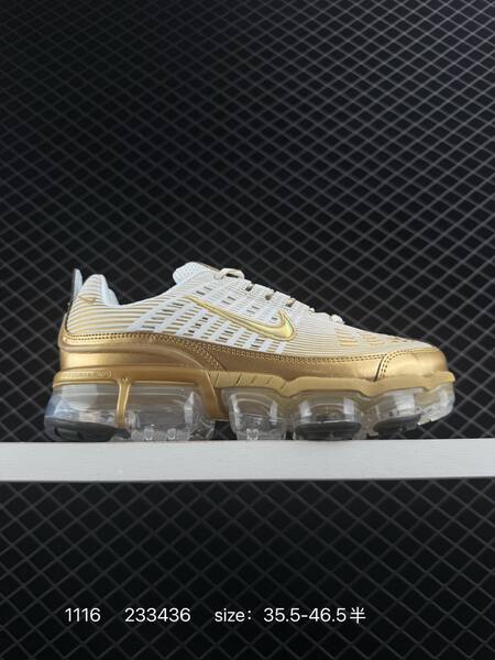 Nike Vapormax 360 white metallic gold 35 5-46 5 running lifestyle