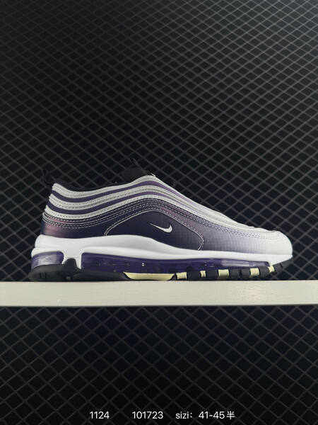 Nike Air Max 97 SE multi-color olive brown white green white black purple white and blue navy white EU 41-45 lifestyle