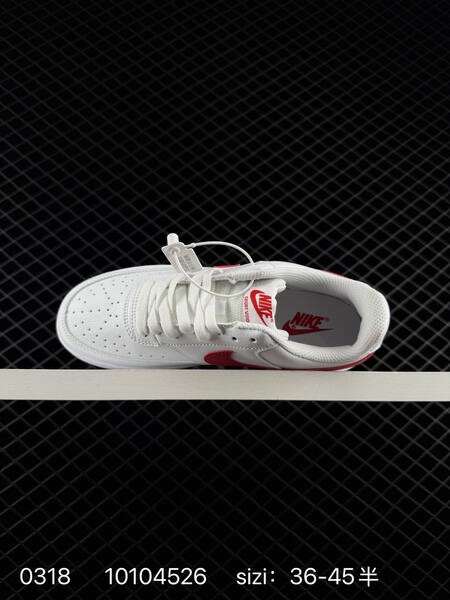 Nike Court Vision 1 Low white red EU 36-45 casual lifestyle
