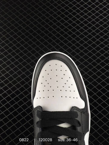 Jordan Air Jordan 1 Low Black White Brown EU 36-46 Sneaker - Unisex (BS-80854)