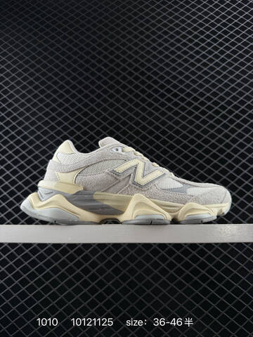New Balance 9060 Black White Cream Grey EU 36-46 sneaker