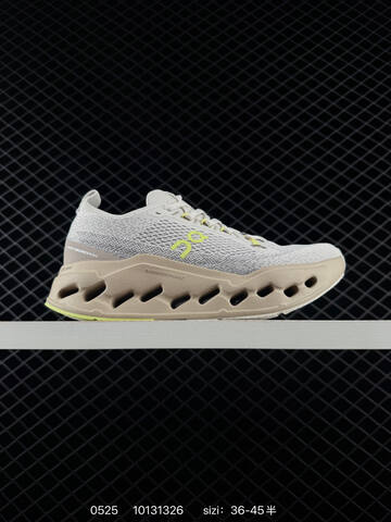 On Cloudsurfer Phase Ivory Beige Lime White EU 36-45 Running Shoe Running Sneakers - Unisex (BS-85248)