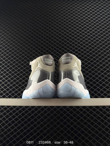 Jordan Air Jordan 11 Cool Grey White Light Blue EU 36-48 Basketball Shoe - Unisex (BS-80935)