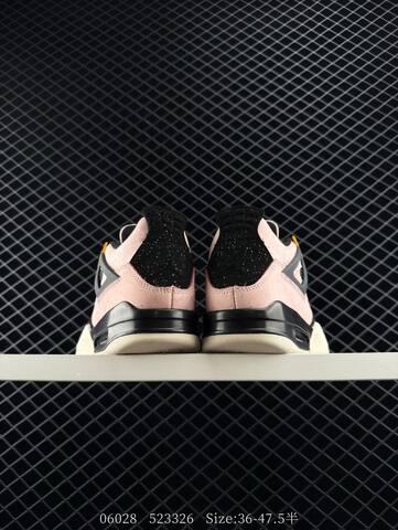 Jordan Air Jordan 4 Retro CT8527 016 Pink Black Gold Beige EU 36-47 5 Basketball Shoe - Unisex (BS-81134)