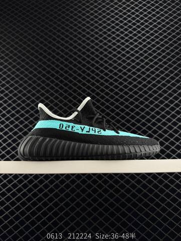 Adidas Yeezy Boost 350 V2 White Green Yellow EU 36-48 Sneaker - Unisex (BS-83581)