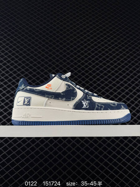 Nike Air Force 1 Low White Blue denim EU 35-45 lifestyle