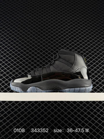 Jordan Air Jordan 11 Retro Black Translucent Clear Neon Yellow EU 36-47 5 Basketball Shoe - Unisex (BS-79887)