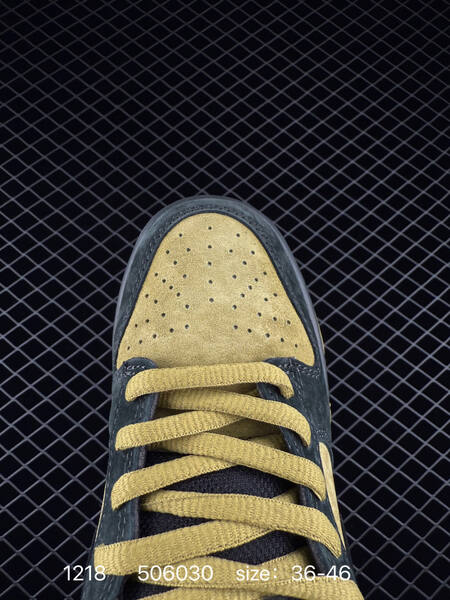 Nike SB Dunk Low Pro OG Supreme yellow black dark green EU 36-46 skate lifestyle