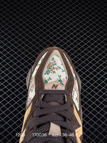New Balance 9060 brown beige tan floral EU 36-46 5 sneaker