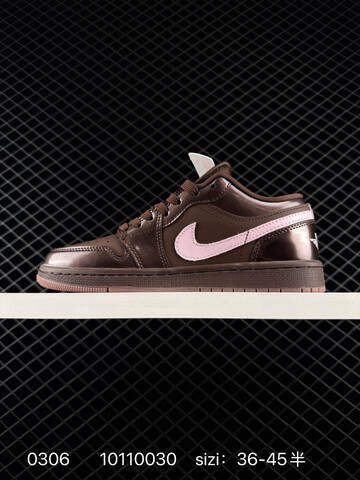 Jordan Air Jordan 1 Low Dark Brown Light Pink EU 36-45 Sneaker - Unisex (BS-79700)