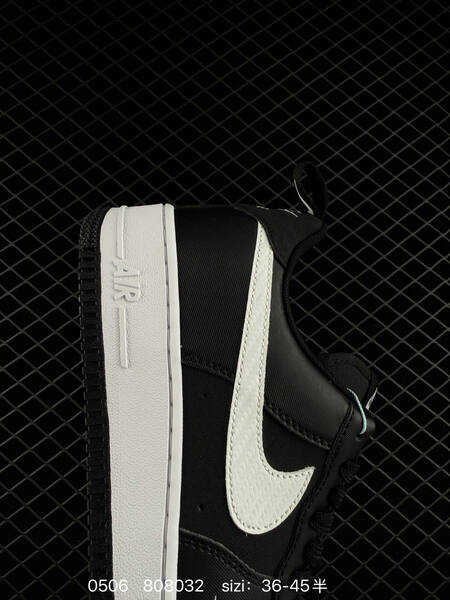 Nike Air Force 1 '07 Black/White EU 36-45.5 casual lifestyle