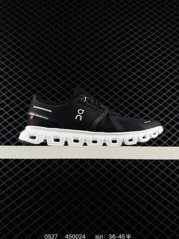 On Cloud 5 Black White EU 36-45 Running Shoe Running Sneakers - Unisex BS-85233