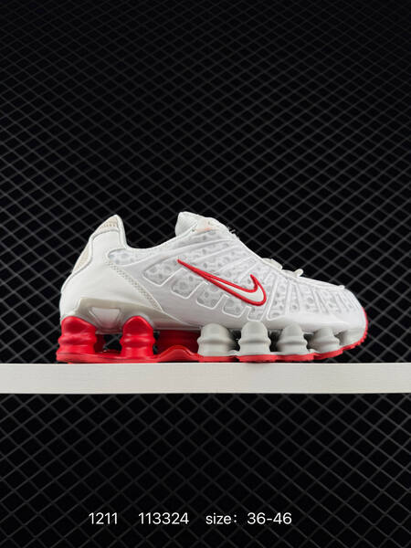 Nike Shox TL AR3566-002 Black Red and White Silver Red EU 36-46 running lifestyle