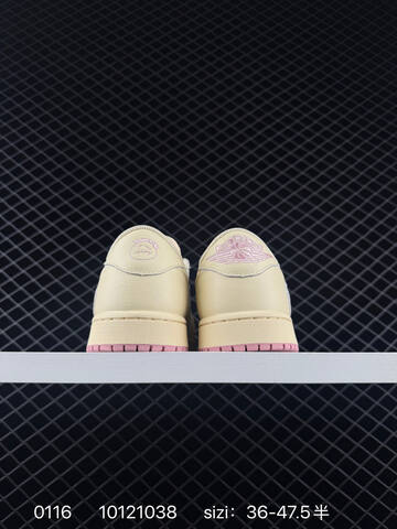 Jordan Air Jordan 1 Low OG SP Travis Scott Fragment Cream White Pink EU 36-47 5 Sneaker - Unisex (BS-79816)