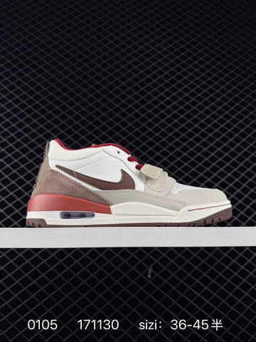 Jordan Air Jordan Legacy 312 White Beige Brown Red EU 36-45 Basketball Shoe - Unisex (BS-79898)