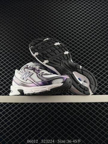 New Balance 740 U740CG2 White Purple Black Silver EU 36-45 Running Shoe - Unisex (BS-83309)