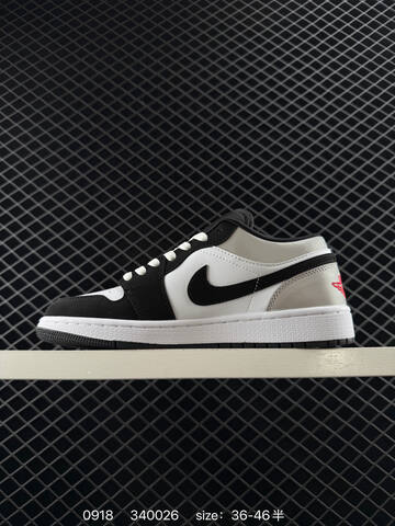 Jordan Air Jordan 1 Low HF3188-106 White Black Grey Red EU 36-46 Sneaker - Unisex (BS-80683)