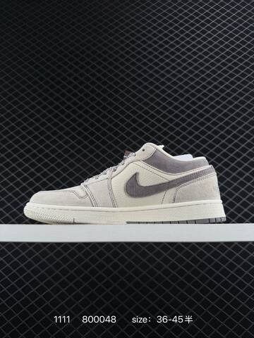 Jordan Air Jordan 1 Low Beige Grey Off White EU 36-45 Sneaker - Unisex (BS-80306)