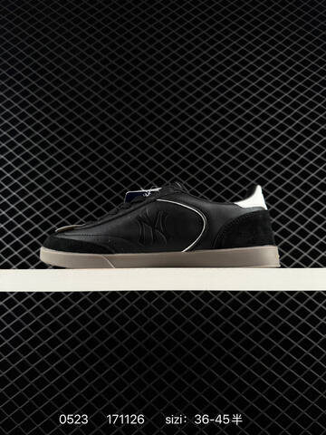 MLB New York Yankees Retro Casual Black White Brown Gold EU 36-45 Skate Shoe Skate Sneakers - Unisex