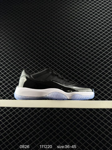 Jordan Air Jordan 11 Light Grey Black White EU 36-45 Basketball Shoe - Unisex (BS-80828)
