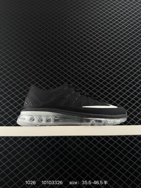 Nike Air Max 2016 Black White and White Black 35 5-46 5 running lifestyle