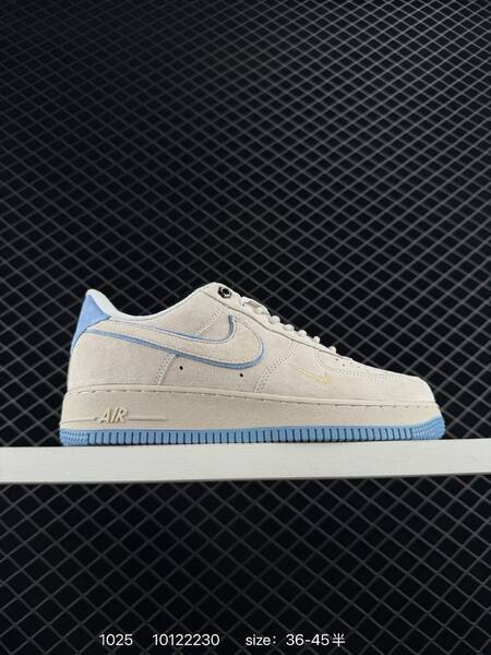 Nike Air Force 1 07 beige light blue EU 36-45 5 lifestyle