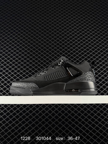Jordan Spizike FQ1759-001 Triple Black EU 36-47 Basketball Shoe - Unisex (BS-79961)