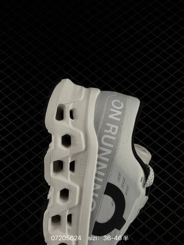 On Cloudmonster White Black EU 36-46 Running Shoe Running Sneakers - Unisex (BS-85012)
