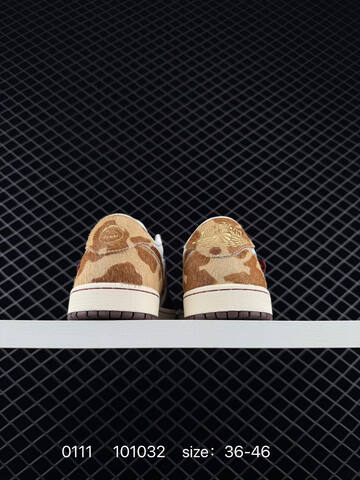 Jordan Air Jordan 1 Low Year Of The Horse White Brown Red Beige EU 36-46 Sneaker - Unisex (BS-79849)