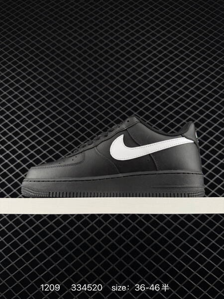 Nike Air Force 1 07 black white 36-46 5 casual lifestyle
