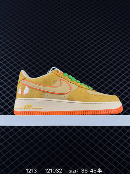 Nike Air Force 1 Low 07 white green neon green EU 36-45 5 lifestyle