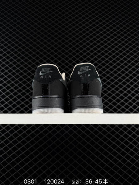 Nike Air Force 1 07 black gray white EU 36-45 lifestyle