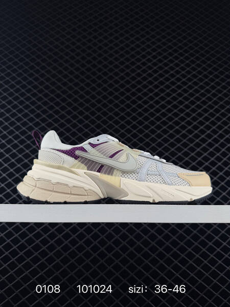 Nike V2K Run White Silver Cream Black EU 36-46 running lifestyle