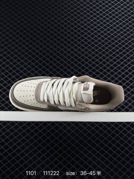 Nike Air Force 1 07 Low beige brown cream 36-45 5 lifestyle