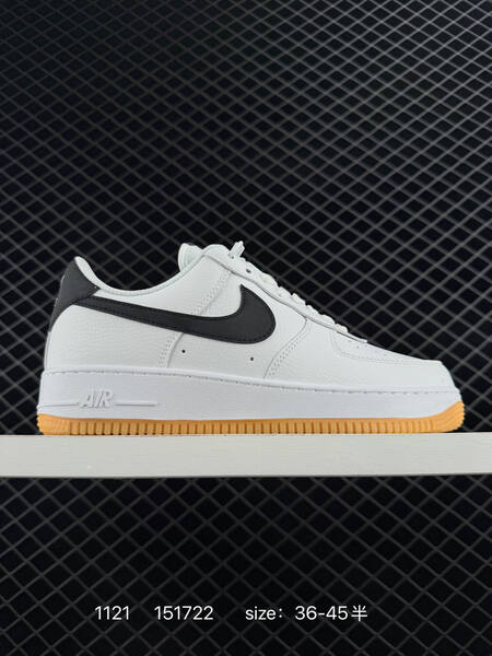 Nike Air Force 1 07 Low white black gum EU 36-45 casual lifestyle