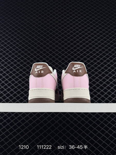 Nike Air Force 1 07 Low Pink Brown Cream EU 36-45 lifestyle
