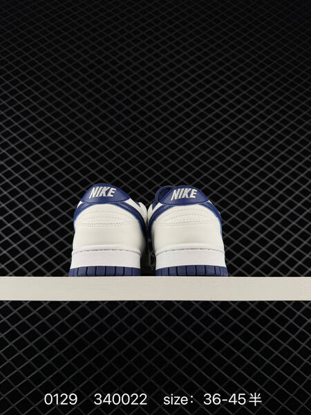 Nike Dunk Low white navy blue 36-45 lifestyle