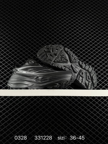 HOKA ONE ONE Stinson 7 Black Silver EU 36-45 Running Shoe Running Sneakers - Unisex (BS-86276)