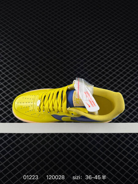 Nike Air Force 1 Mid 07 yellow and blue 36-45 lifestyle