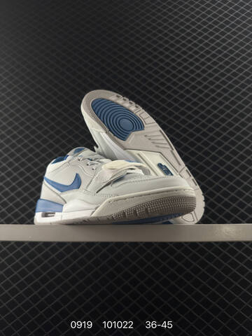 Jordan Jordan Legacy 312 HJ3480-140 White Grey Blue EU 36-45 Basketball Shoe - Unisex (BS-80679)