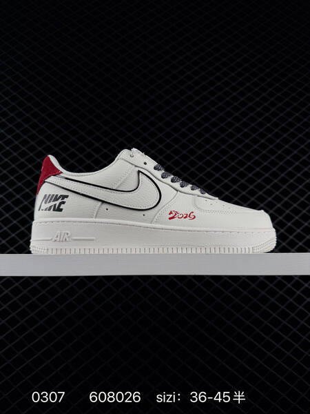 Nike Air Force 1 Low DF0188-129 White Red Black EU 36-45 lifestyle