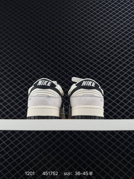 Nike SB Dunk Low Sail White Black with light green monogram EU 36-45 5 skate lifestyle
