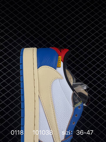 Jordan Air Jordan 1 Low OG SP Military Blue White Blue Red Cream Black EU 36-47 Sneaker - Unisex (BS-79809)