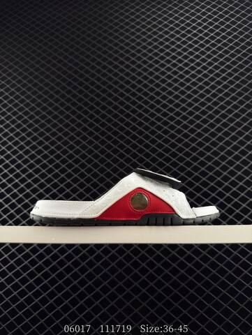 Jordan Hydro XIII Retro White Red Black EU 36-45 Slides - Unisex (BS-81188)