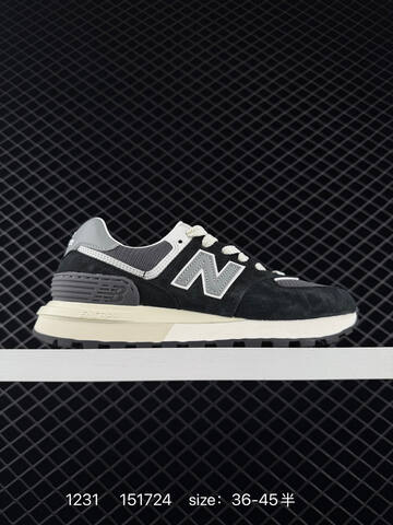 New Balance 574 U574LGAA Grey Navy Cream White Black EU 36-45 Sneaker - Unisex (BS-82429)