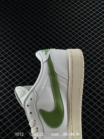 Jordan Air Jordan 1 Low OG SP White Green Sail EU 36-46 Sneaker - Unisex (BS-80536)