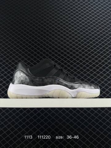 Jordan Air Jordan 11 Low White Blue Black EU 36-46 Basketball Shoe - Unisex (BS-80297)