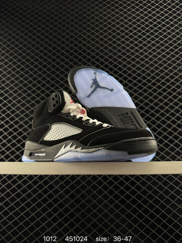 Jordan Air Jordan 5 Retro High HQ7978-101 White Red Black Blue EU 36-47 Basketball Shoe - Unisex (BS-80531)